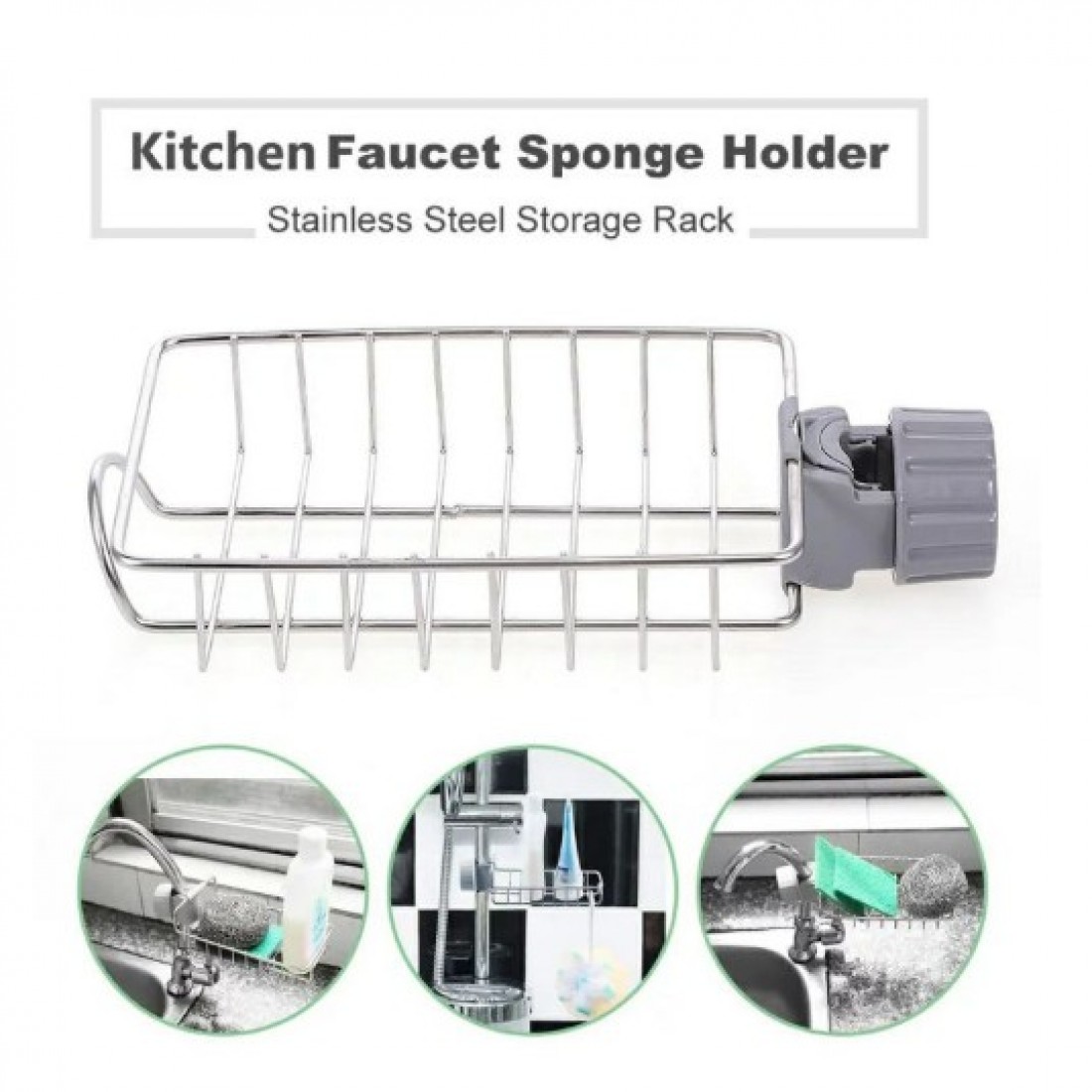 Faucet Rack Kitchen Sponge Holder