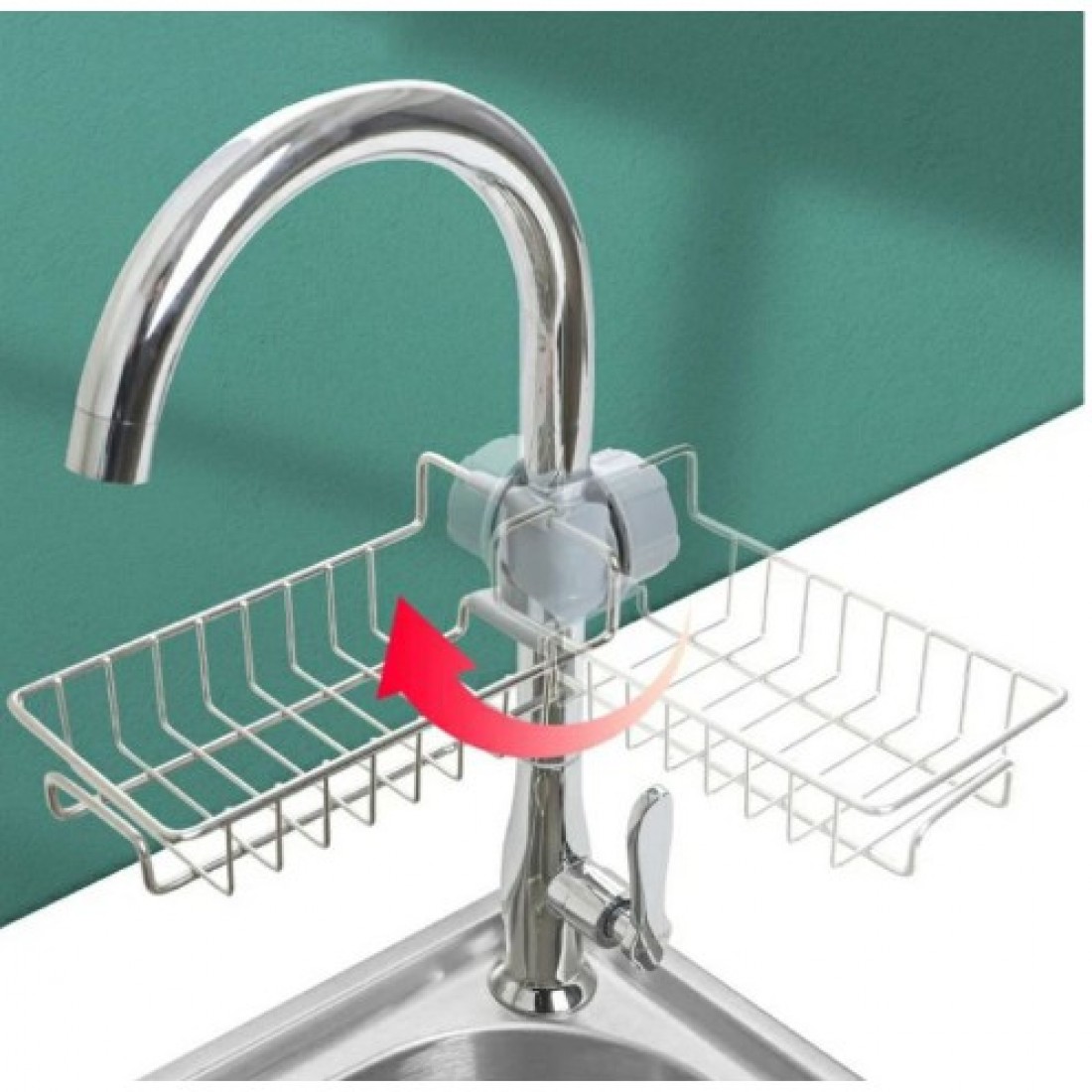 Faucet Rack Kitchen Sponge Holder