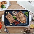 Kitchenware 2in1 Classic Multifunctional DIY Electric Grill | Pan Grill | Hotpot Pot