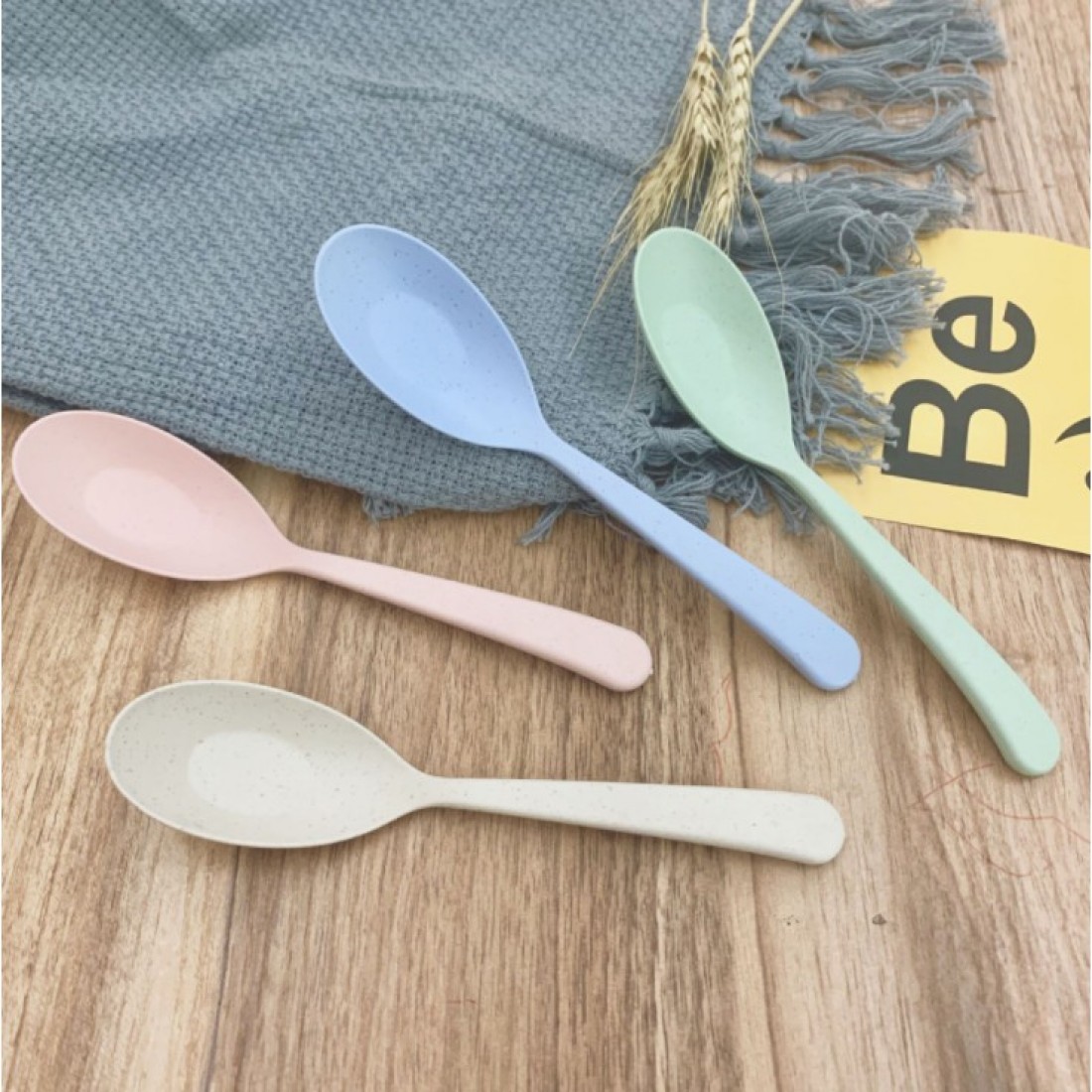 Wheat PP Plastic Spoon