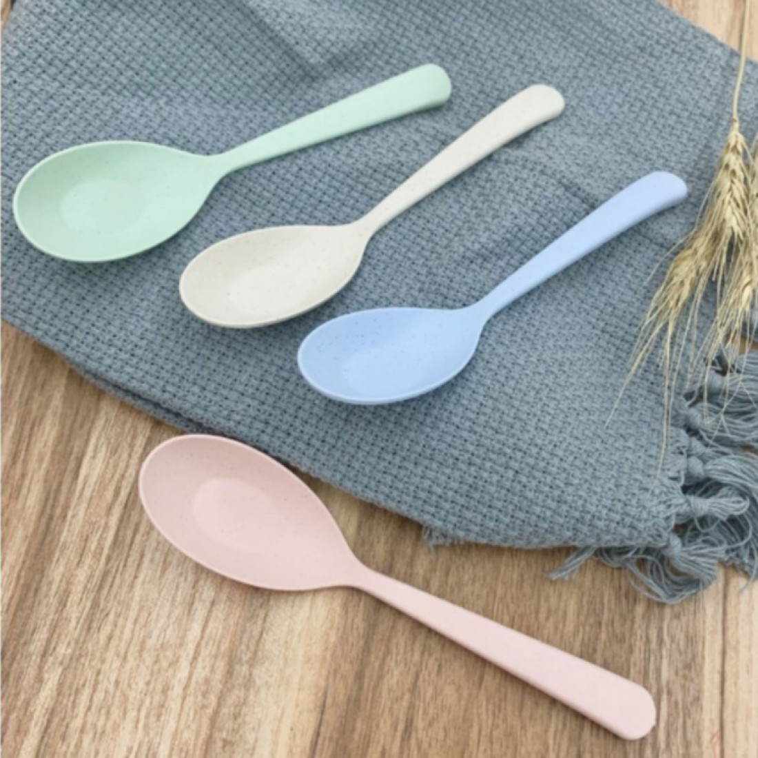 Wheat PP Plastic Spoon