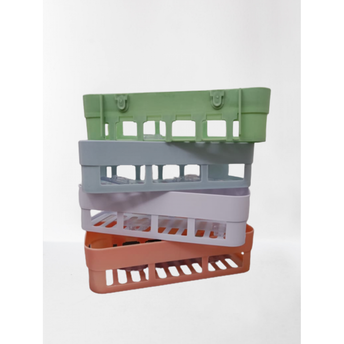 Bathroom & Kitchen Storage Rack Without Perforation & Traceless Viscose Storage Rack