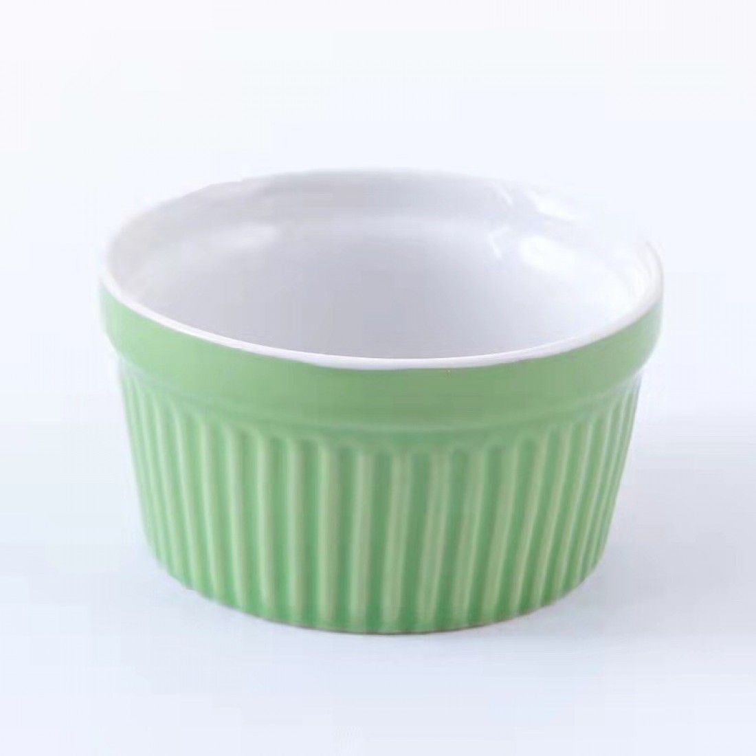 Ceramic Cute Oven Safe Baking Bowl Pudding / Dessert / Macaroon Tray Cup