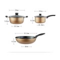 Gold Combo Set Pot Sheathed Pan