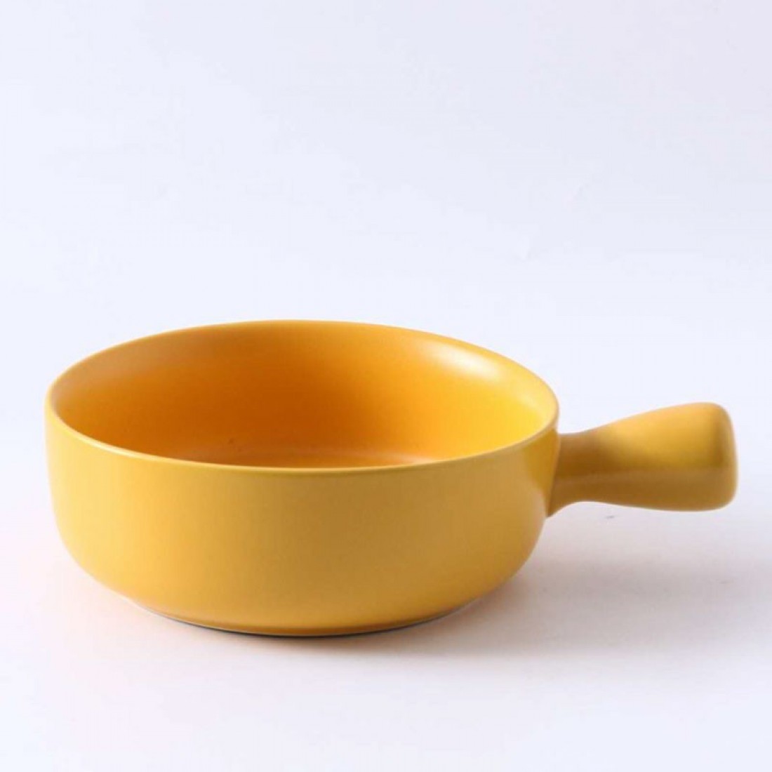 Nordic Ceramic Bowl With Handle Baked Rice Bowl Baking Grilled Bowl Pasta Plate Tableware For Oven