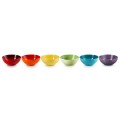 Rainbow Ceramic Breakfast Bowl Set 6 Pieces