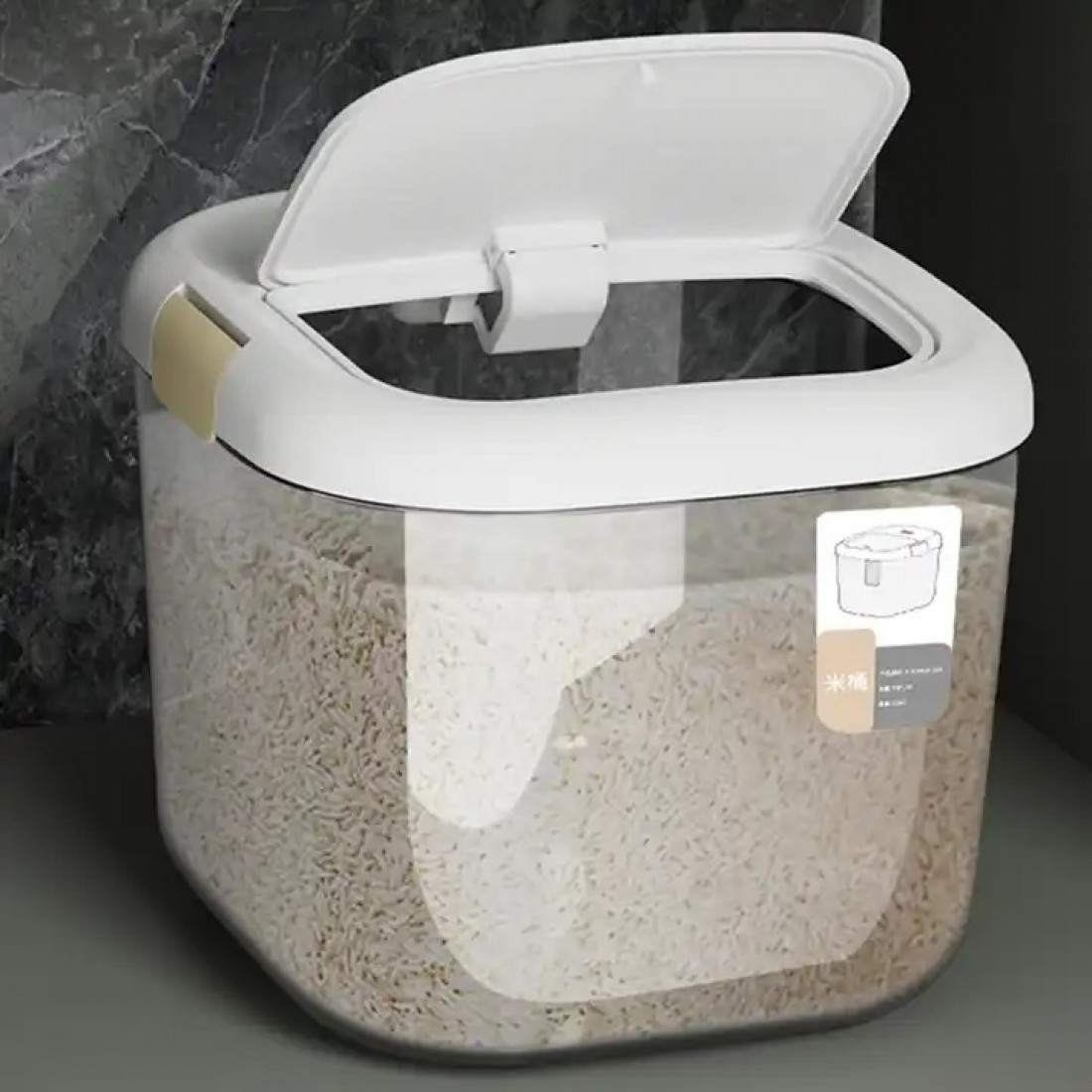 Rice Bucket Storage Tank Cereals | Rice Storage Box Insect-Proof Moisture-Proof Sealed