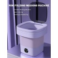 6.5L Portable Mini Washing Machine | Foldable Mini Washing Machine | Travel Washing Machine