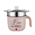 1.8L Multi-Function Electric Cooker with Non-Stick Inner Pot Mini Rice Cooker Fast Cooking Time