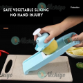 5 in 1 Multi-Functional Vegetable Grater Cutter With Stainless Steel Blade Pemotong Sayur