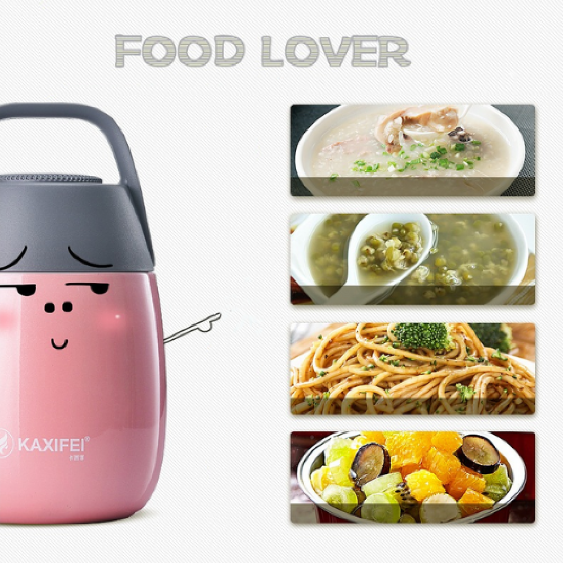 450ml Portable Braised Beaker Steamed Food Jar | Insulated Food Soup