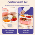 1200ML  Leakproof Insulated Bento-Style Stainless Steel Stackable Lunch Box| 3 Grid Lunch Box