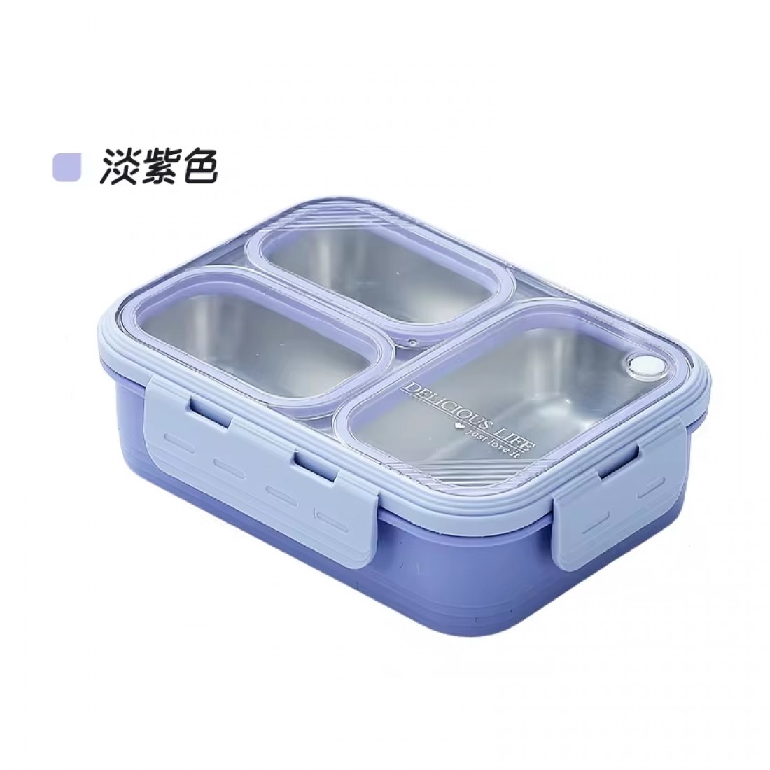 800ml Lunch Box Leak-Proof BPA-Free Microwave Safe with Compartments Durable Eco-Friendly