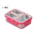 800ml Lunch Box Leak-Proof BPA-Free Microwave Safe with Compartments Durable Eco-Friendly