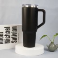 1200ml Large Stainless Steel Drinking Cup with Straw Vacuum Insulated Coffee Tumbler with Handle