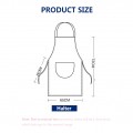 Multi-Color Waterproof PVC Apron Korea Style Halter Kitchen Chef Barista Cooking Apron