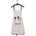 Multi-Color Waterproof PVC Apron Korea Style Halter Kitchen Chef Barista Cooking Apron