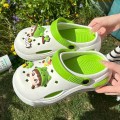 Trendy Lightweight EVA Slip-On Sandals Breathable Waterproof Sneakers Fashionable Platform Flats