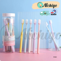 10pcs Soft Toothbrush Travel Toothbrush Non-Irritating Oral Care Colorful Suitable for Sensitive